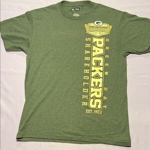 NFL Green Bay Packers Green Shareholder Tee